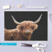Papier Mousseline Ellie, le Highland Coo (Artisanat)