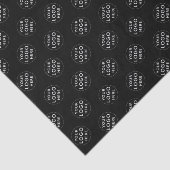 Papier Mousseline Emballage commercial en papier de tissu noir (Détail)