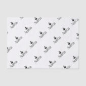 Papier Mousseline Emballage de marque de logo d'entreprise (Recto)