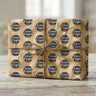 Papier Mousseline Emballage d'entreprise commerciale à marque de log