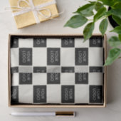 Papier Mousseline Emballage du logo de l'entreprise Cream (Cadeau)