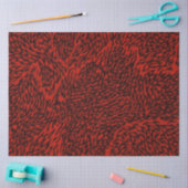 Papier Mousseline Ember Pulse Wrapping Paper (Artisanat)