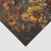 Papier Mousseline Ember's Of Autumn Fox Collage Tissue Paper (Détail)