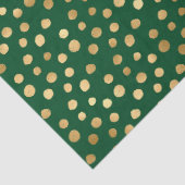 Papier Mousseline Emerald and Gold Safari Series Design 11 (Détail)