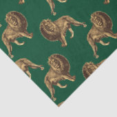 Papier Mousseline Emerald and Gold Safari Series Design 13 (Détail)