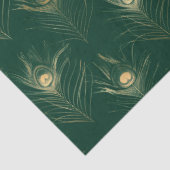 Papier Mousseline Emerald and Gold Safari Series Design 16 (Détail)