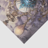 Papier Mousseline Emerald Dreams Fantasy Forest Queen Decoupage (Détail)