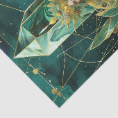 Papier Mousseline Emerald Dreams Fantasy Forest Queen Decoupage (Détail)