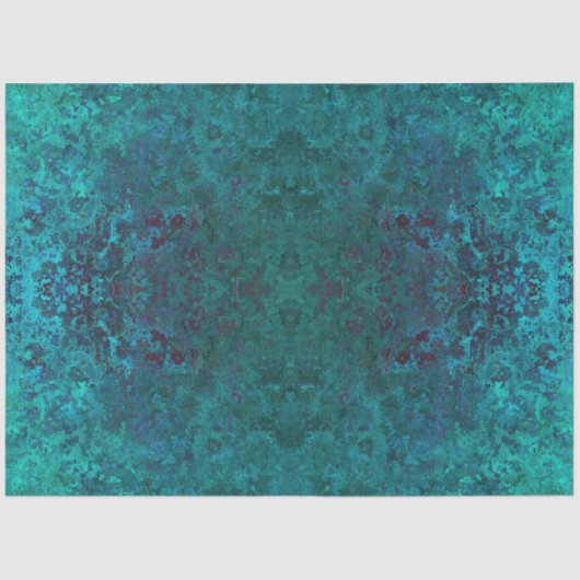 Papier Mousseline Emerald Gemstone Arrière - plan Decopage Papier Ti (Recto)