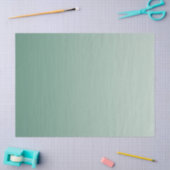 Papier Mousseline Emerald Green Ombre    (Artisanat)