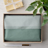 Papier Mousseline Emerald Green Ombre    (Cadeau)