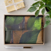 Papier Mousseline Emerald Wings Tissue par Elsie Lane (Cadeau)