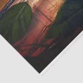 Papier Mousseline Emerald Wings Tissue par Elsie Lane (Détail)