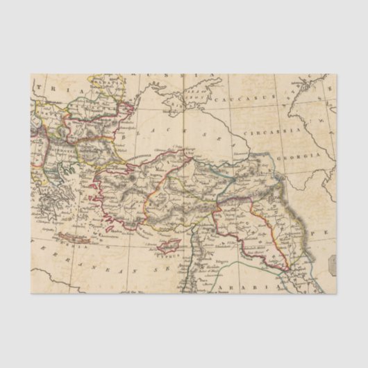 Papier Mousseline Empire de tabouret (Recto)