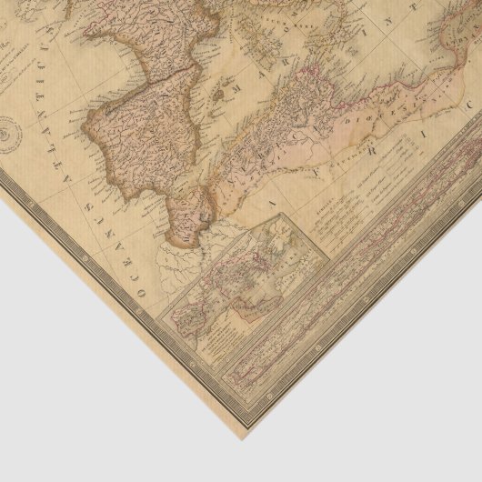 Papier Mousseline Empire romain 2 (Détail)