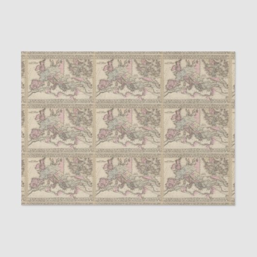 Papier Mousseline Empire romain, Grèce (Recto)