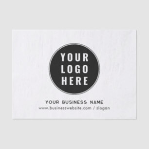 Papier Mousseline Employés personnalisés de votre logo d'entreprise