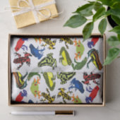 Papier Mousseline Empoisonnez les grenouilles de dard, grenouille (Cadeau)