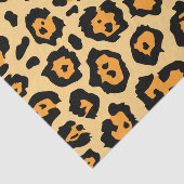 Papier Mousseline Empreinte de léopard (Détail)
