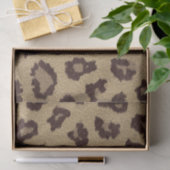Papier Mousseline Empreinte de léopard (Cadeau)