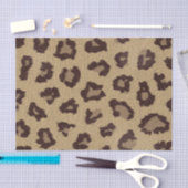Papier Mousseline Empreinte de léopard (Artisanat)
