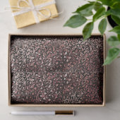 Papier Mousseline Empreinte de léopard Brown de Bourgogne (Cadeau)