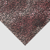 Papier Mousseline Empreinte de léopard Brown de Bourgogne (Détail)