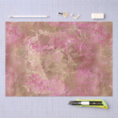 Papier Mousseline Empreinte de léopard de glamour rose Girly (Artisanat)