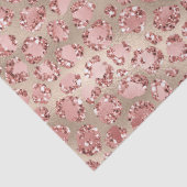 Papier Mousseline Empreinte de léopard de Parties scintillant Gold B (Détail)