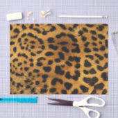 Papier Mousseline empreinte de léopard girly de guépard animal (Artisanat)