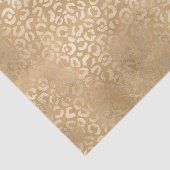 Papier Mousseline Empreinte de léopard Gold Glam (Détail)