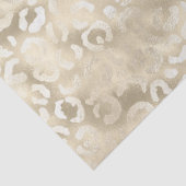 Papier Mousseline Empreinte de léopard Gold Glam (Détail)
