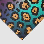 Papier Mousseline Empreinte de léopard moderne (Détail)