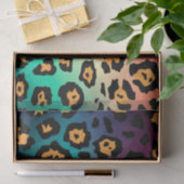 Papier Mousseline Empreinte de léopard moderne (Cadeau)