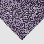 Papier Mousseline Empreinte de léopard pourpre (Détail)