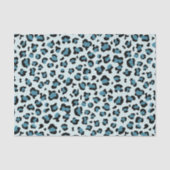 Papier Mousseline Empreinte de léopard, Spots de léopard, Leopard bl (Recto)
