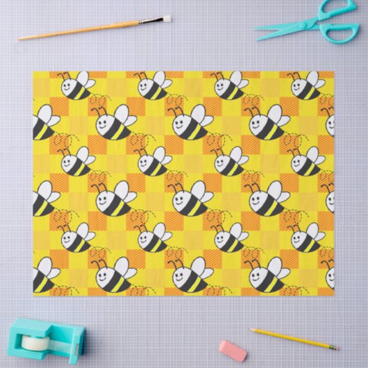 Papier Mousseline Empreinte de patte d'aquarelle bleu (Artisanat)