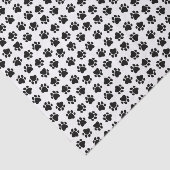 Papier Mousseline Empreinte de patte de chien (Détail)