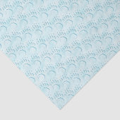 Papier Mousseline Empreinte de patte d'ours polaire (Détail)