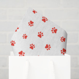 Papier Mousseline Empreintes de pattes Amateurs d'animaux de compagn