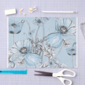 Papier Mousseline En floraison 3 (Artisanat)