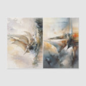 Papier Mousseline En mer (Recto)