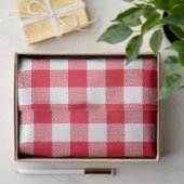 Papier Mousseline en vichy À damiers Modèle Motif trié (Cadeau)