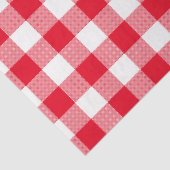 Papier Mousseline en vichy À damiers Modèle Motif trié (Détail)
