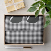 Papier Mousseline en vichy Motif Noir Blanc Cool Lunettes de soleil (Cadeau)