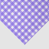 Papier Mousseline En vichy périphérique et blanc (Détail)