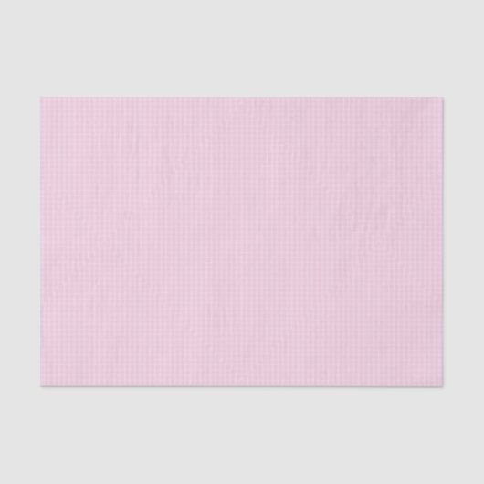 Papier Mousseline En vichy rose (Recto)