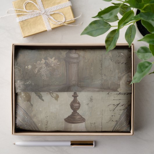 Papier Mousseline Enchanted Sugar Plum Fairy Ballerina Art Decoupage (Cadeau)