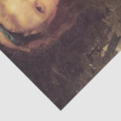 Papier Mousseline Enfant tressant une couronne par W.A. Bouguereau (Détail)