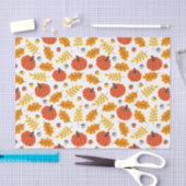 Papier Mousseline Enfants Halloween Automne Citrouille Acorns Feuill (Artisanat)